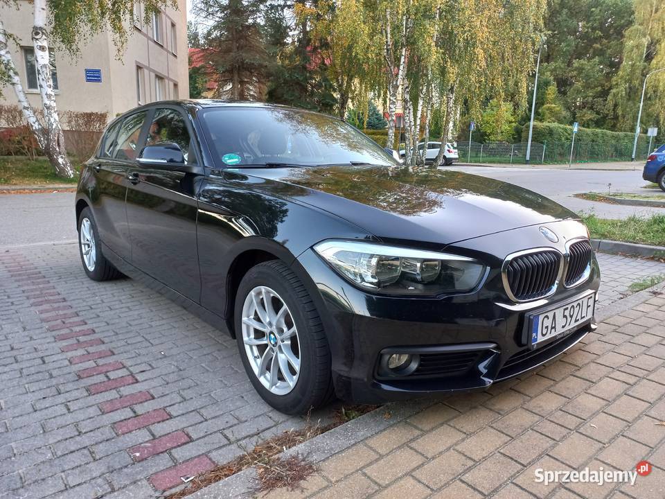 BMW 118i F20 Lift 136 Serwisowana 2017 manualna Motoryzacja Gdynia