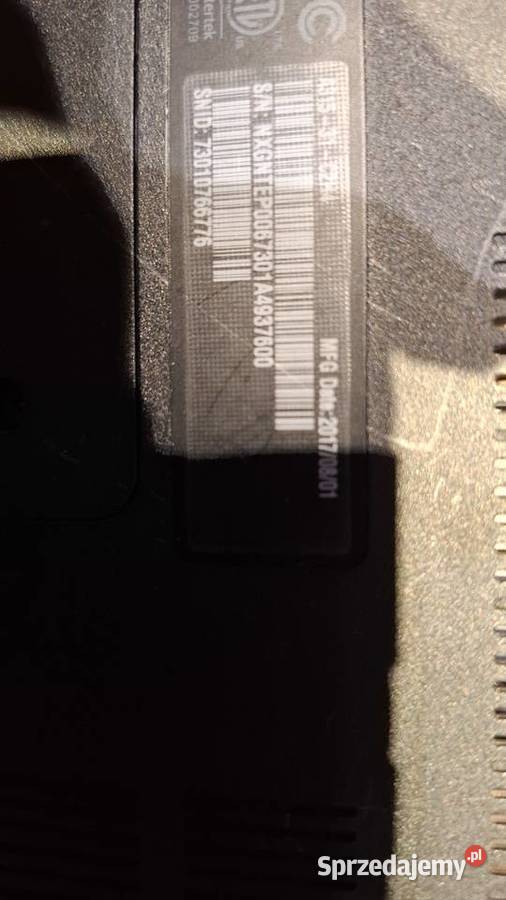 ACER ASPIRE laptop Bochnia sprzedam