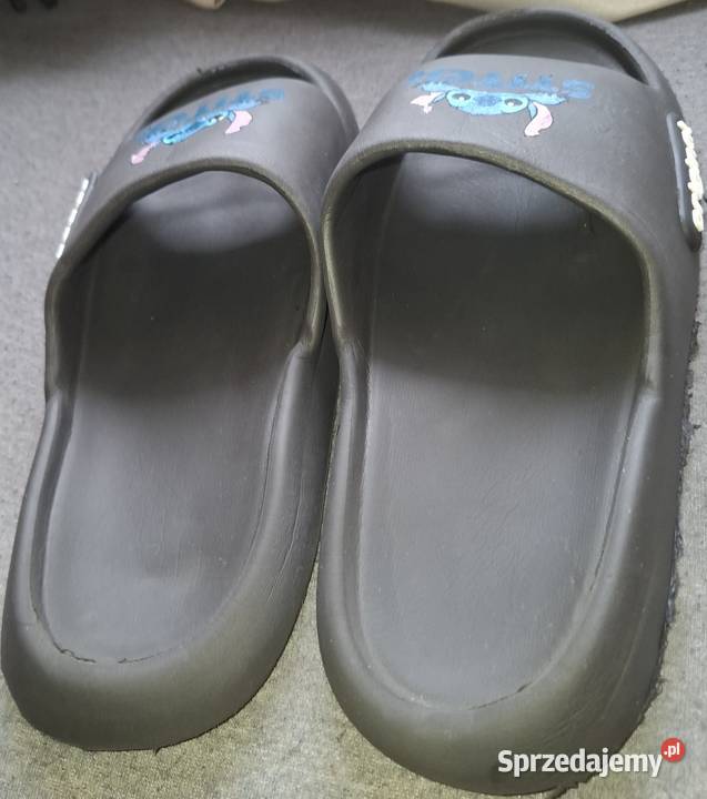 Klapki Męskie Stitch Disney Czarne 4445 sprzedam