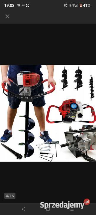 Wiertnica glebowa WYNAJEM Narzędzia Dąbrowa Górnicza sprzedam