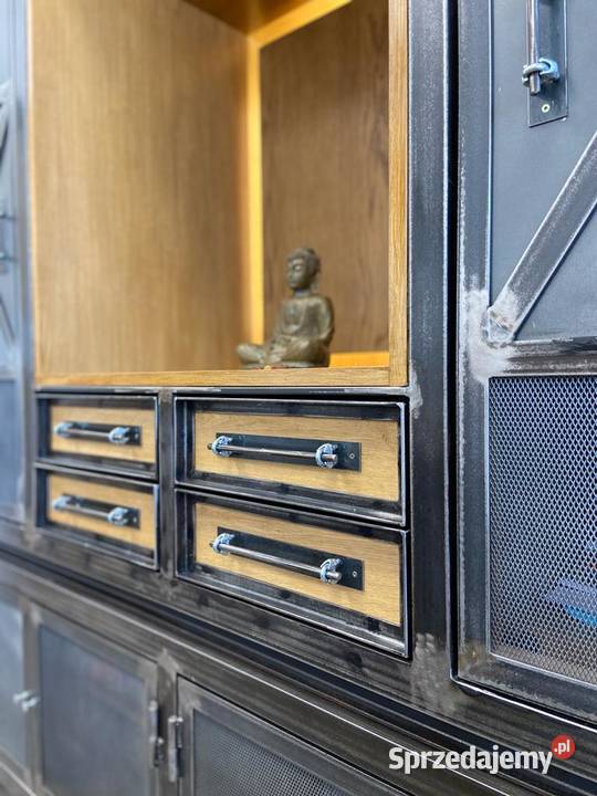 Wielka szafa wnękowa industrialnaSzafa loft sprzedam