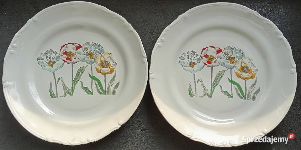 Talerze Chodzież 2 sztuki Łęczyca