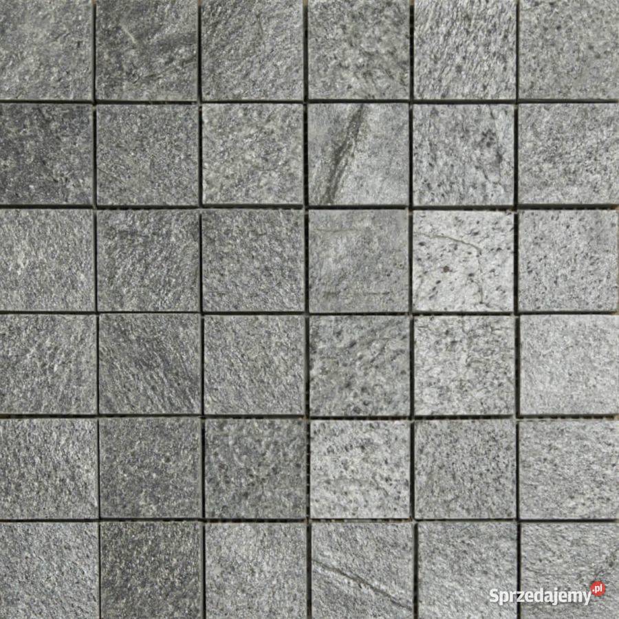 Mozaika kwarcyt Silver Grey 30x30x1 kamień sprzedam