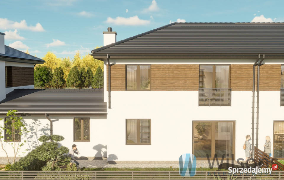 Dom szeregowy 149m2 Falenty Nowe mieszkalny