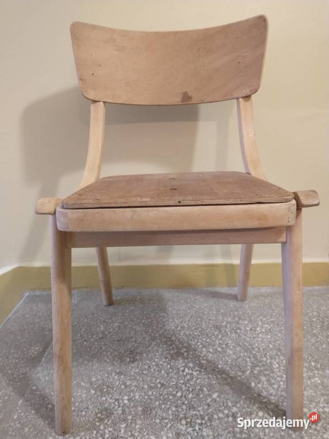 Krzesło z PRLu skoczek Dom i Ogród łódzkie Łódź