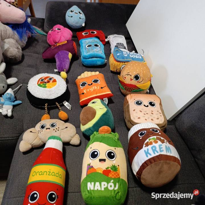 pluszowe maskotki z serii Gang Produkciaków