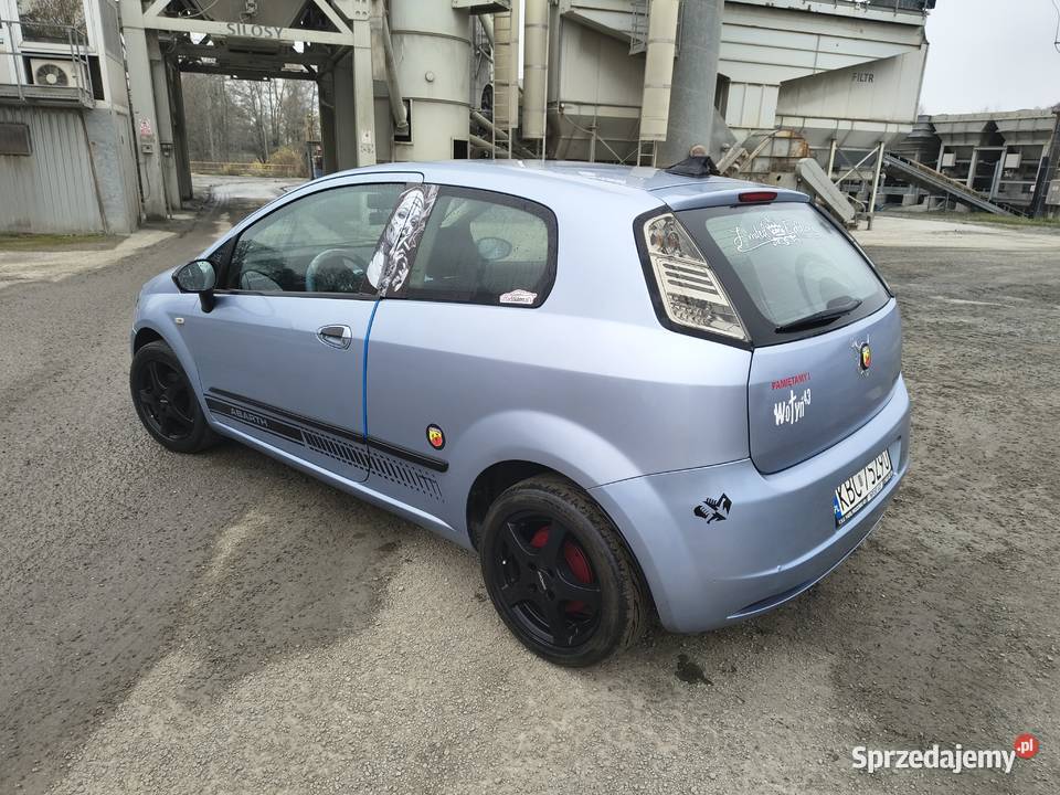 Fiat grandę punto 14 2006 prywatne Motoryzacja Lewin Brzeski