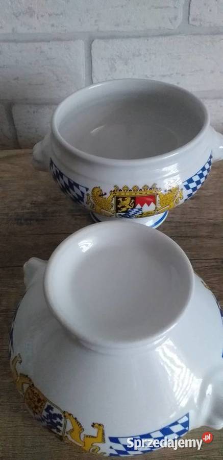 Flaczerki niemiecka porcelana łódzkie Przedbórz