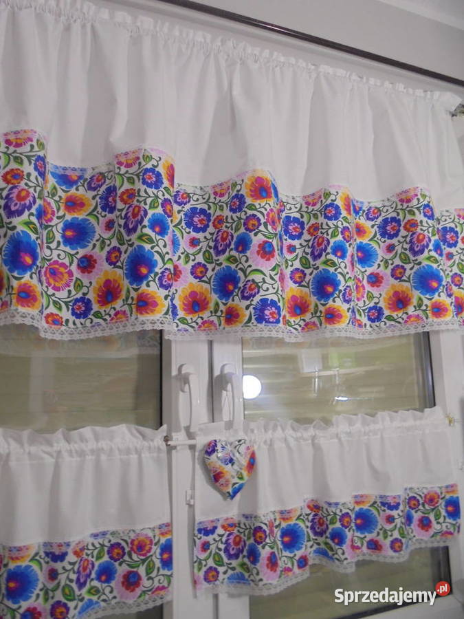komplety na okno firanki zazdrostki Wystrój okien kujawsko-pomorskie Włocławek sprzedam