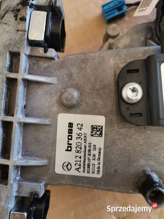 MERCEDES EKLASA W212 KOMBI DOCIĄG KLAPY Bieleń