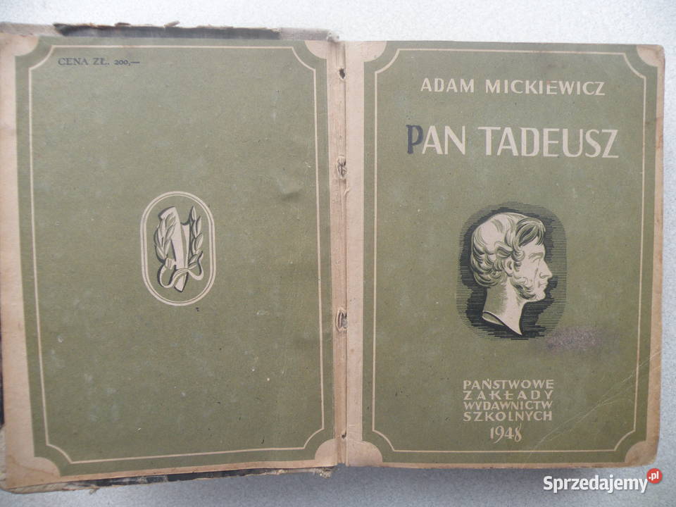 PAN TADEUSZ 1948r Andrychów