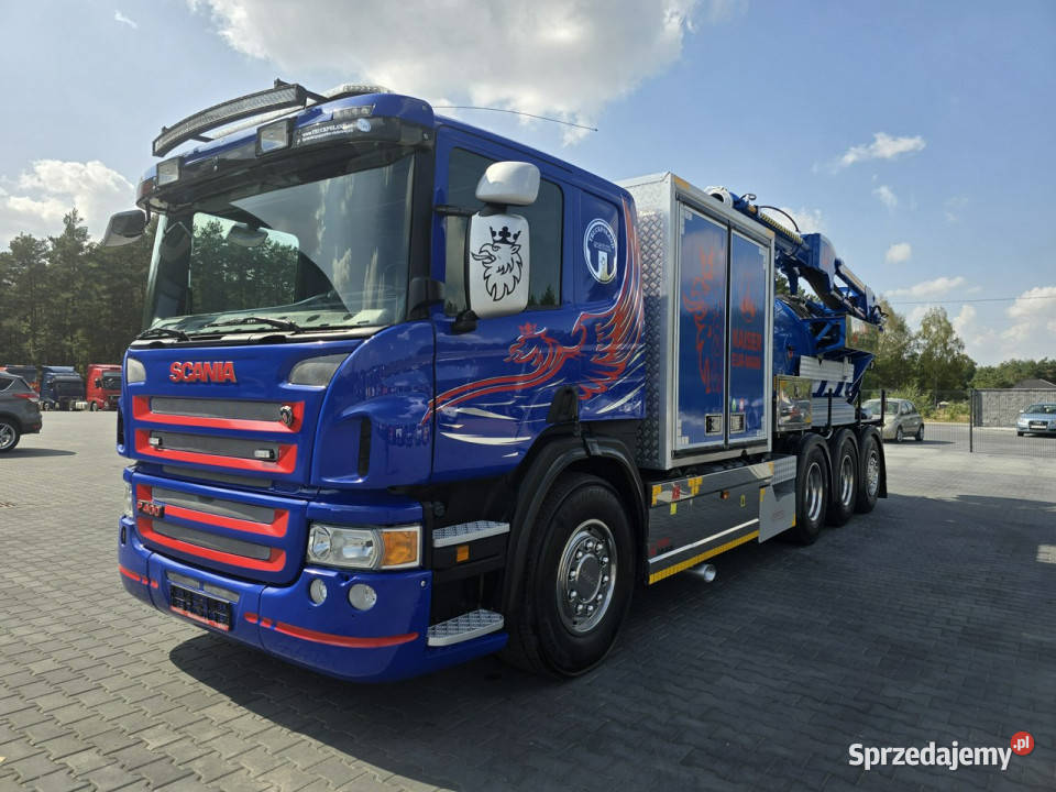 Scania EURMARK 8 Ładowarka próżniowa 160400km Samochody ciężarowe świętokrzyskie Daleszyce