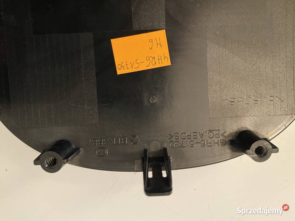 Mazda 6 CX5 logo znaczek pod radar emblemat lubelskie Kozubszczyzna
