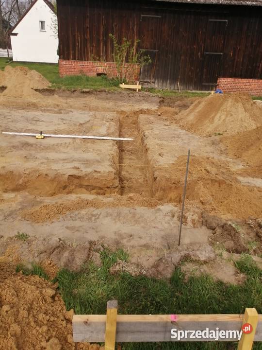 Usługi minikoparką Drenaże SzambaFundamęty Pozostałe usługi dolnośląskie Pierstnica