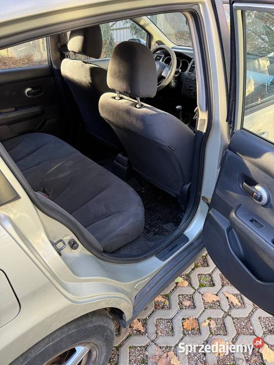 W pełni sprawny gotowy do jazdy Nissan Tiida 16 129500km mazowieckie sprzedam