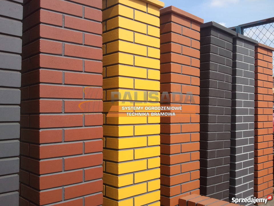 SŁUPEK 60X35 OGRODZENIA ALA KLINKIER IMITACJA Bydgoszcz
