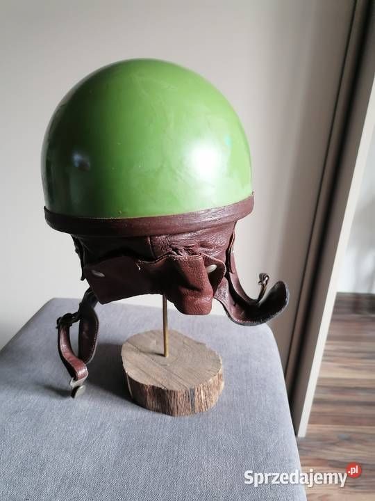 Kask orzeszek PRL wsk motorynka Bolimów