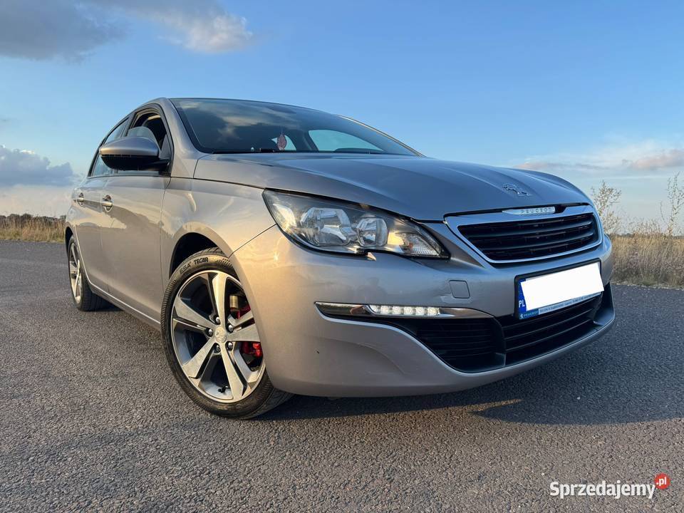 Peugeot 308 T9 benzyna 2016 bluetooth dolnośląskie Jawor