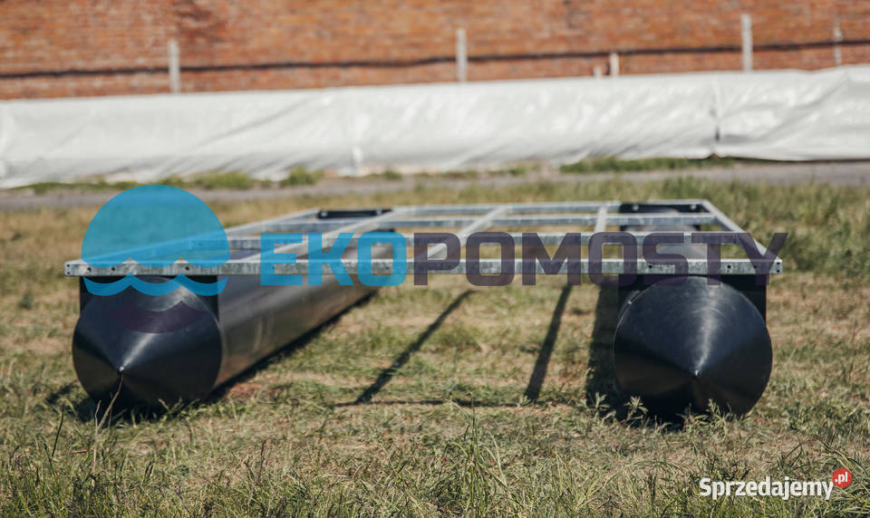 Pomost pływający platforma pływająca ponton 4x2m Przeźmierowo