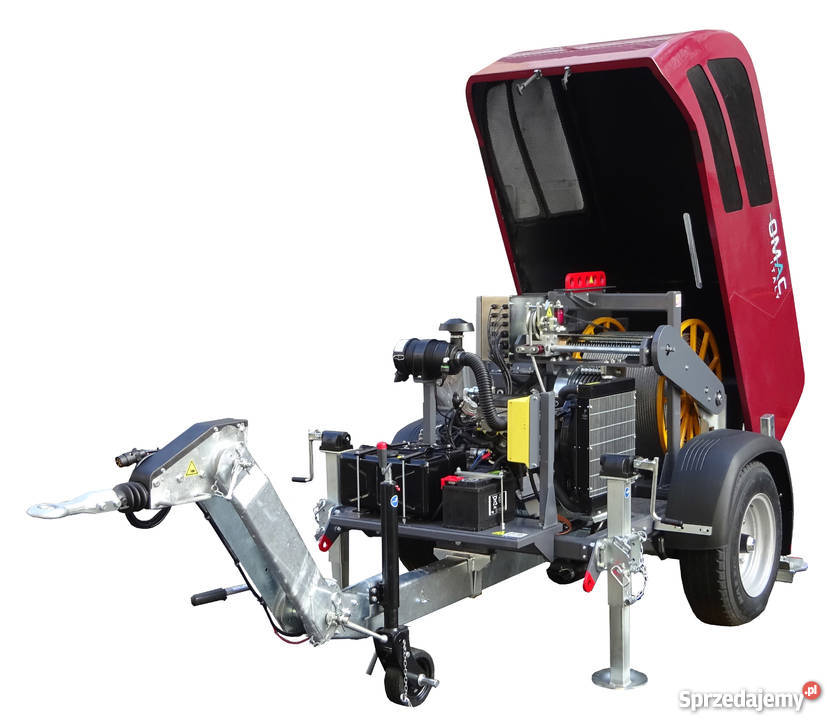 Hydrauliczna wciągarka linowa do kabli OMAC UP30 Jarocin sprzedam