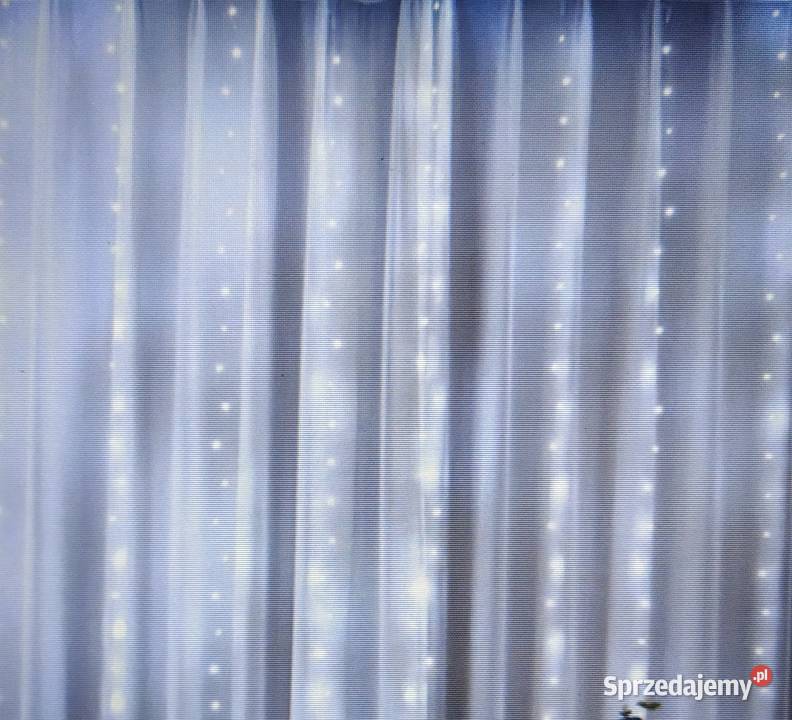 Kurtynę girlanda lampki wymiar 3 x2 Toruń