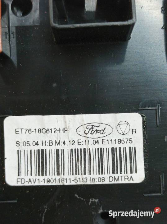 PANEL NAWIEWU ET7618C612HF Ford Tourneo Courier osobowe świętokrzyskie