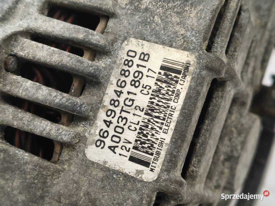 ALTERNATOR Peugeot 407 Citroen C5 18 20 16V Chełm