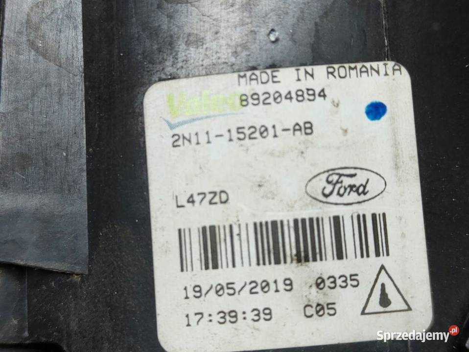 Halogen Lewy Ford Focus MK3 89204894 wielkopolskie Pleszew