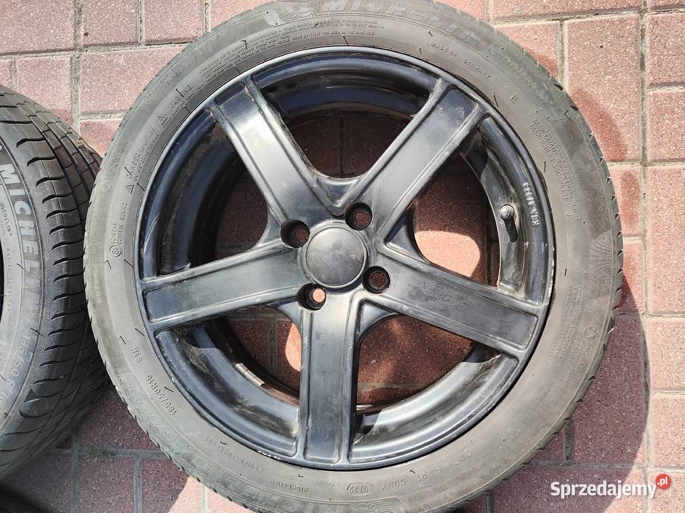 Alufelgi 16 4x100 ET45 opony 2x Michelin 2x Opony i felgi Warszawa