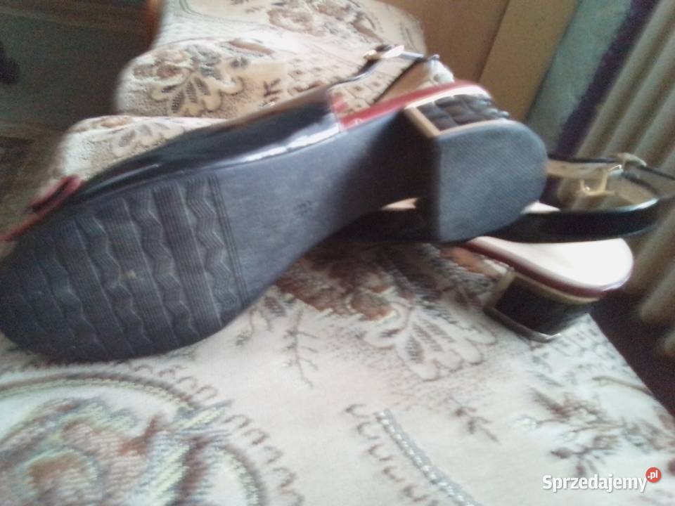 Buty letnie damskie skóra ekologiczna Małe Pułkowo