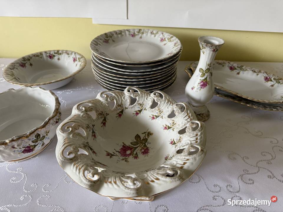 Porcelana Chodzież Złota Róża Zestaw Projekt Czerwionka-Leszczyny