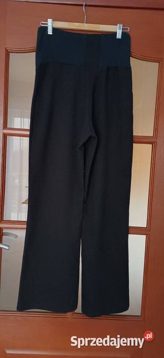 Spodnie ciążowe czarne 38 eleganckie Rozmiar 38(M) sprzedam