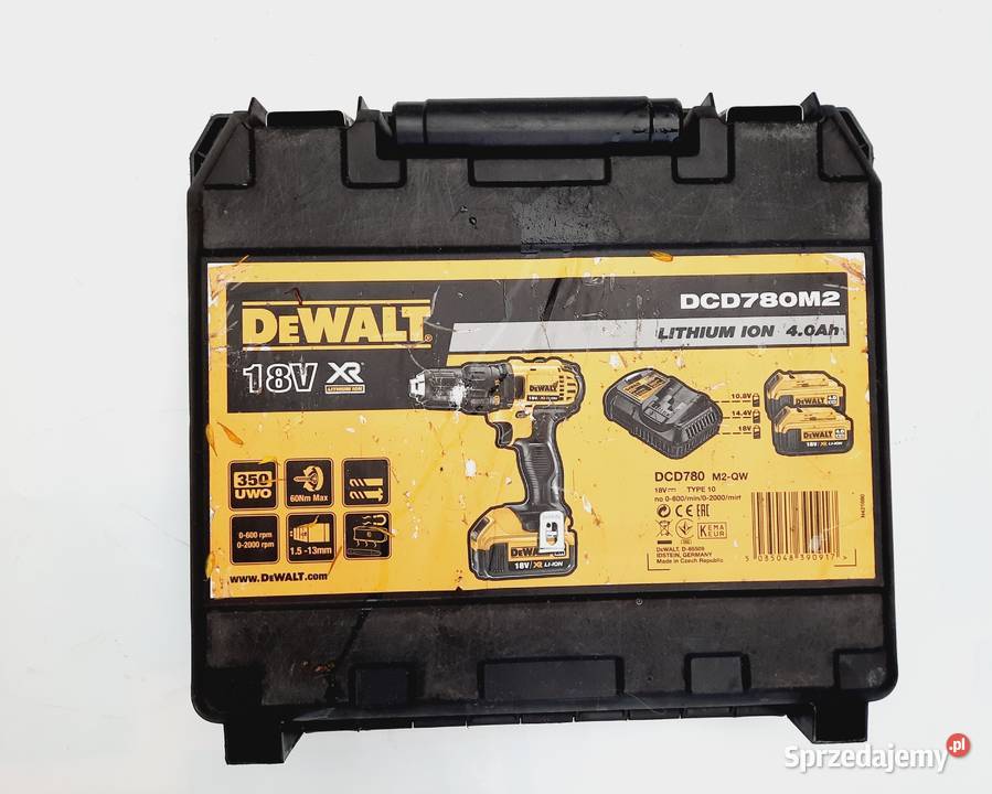 Walizka kufer do wkrętarki Dewalt 144V 18V Szczerbice