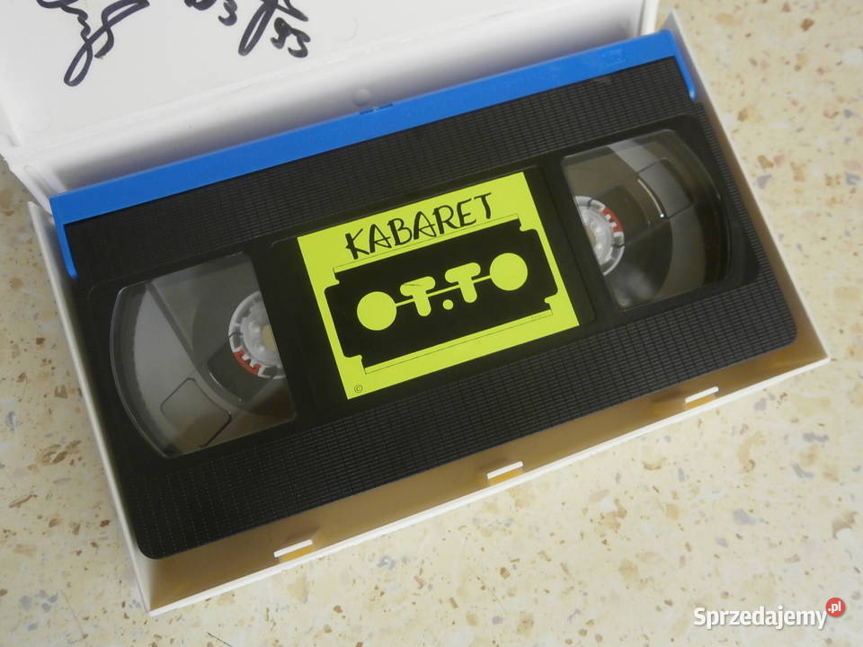 KABARET OTTO fauxpas VHS kaseta autografy Łódź sprzedam