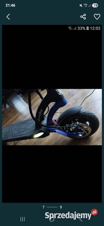 Hulajnoga elektryczna dolnośląskie Kłodzko sprzedam