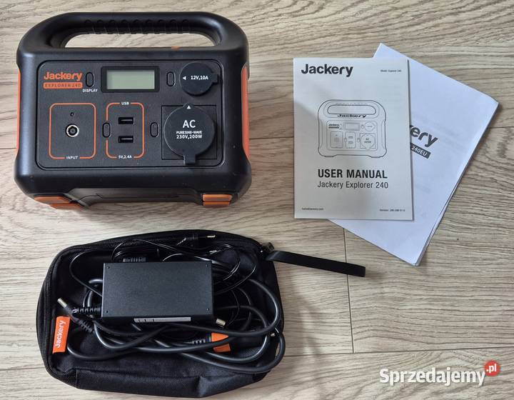 Jackery explorer 240EU stacja zasilania bank Pozostałe Wrocław