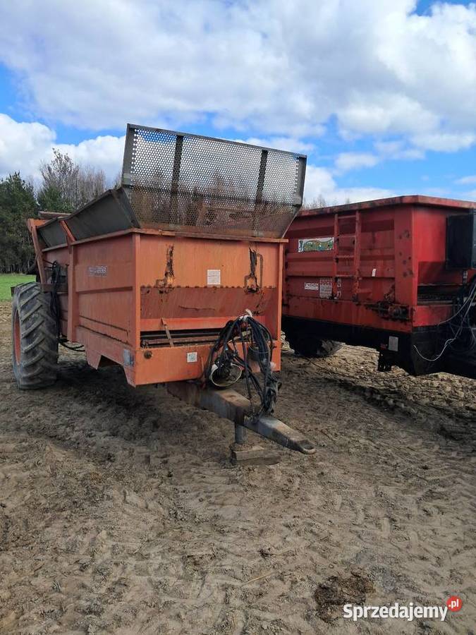 Rozrzutnik obornika 8t 10t BERTHIER Orenge Radzyń Podlaski