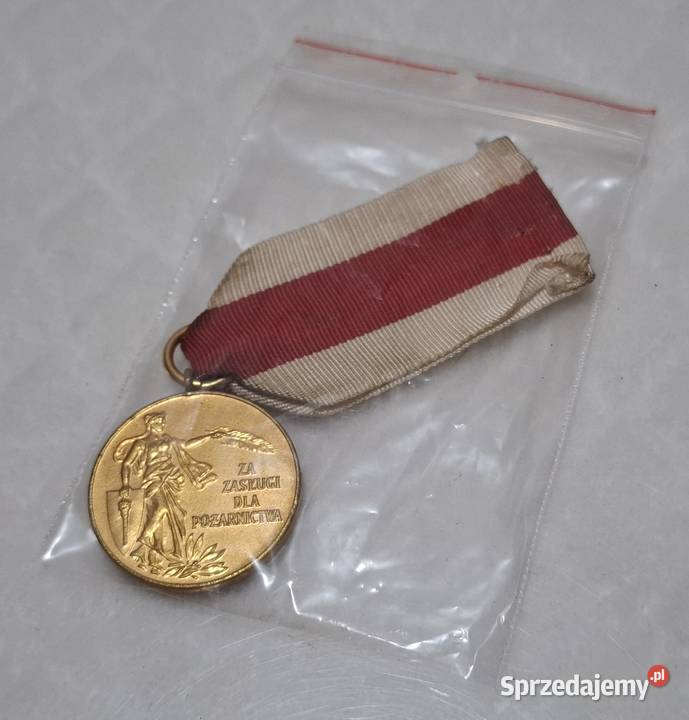 Medal zasługi pożarnictwa Zw Ochotniczych Straży sprzedam