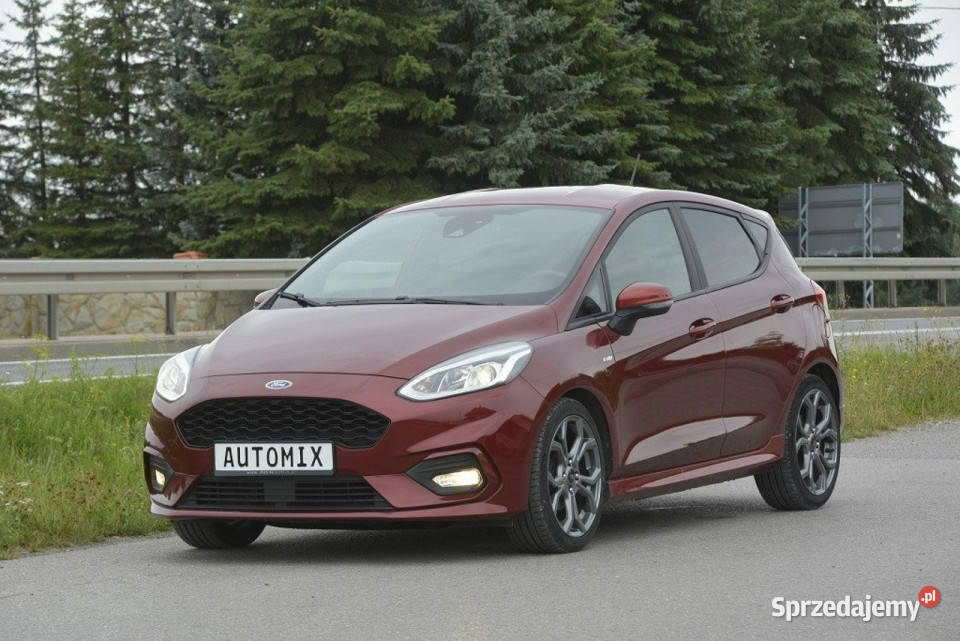 Ford Fiesta 10 EcoBoost STLine android auto car elektryczne lusterka Sędziszów Małopolski
