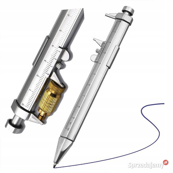 Długopis z Suwmiarką 0100 mm Precyzyjne Pomiary Ludźmierz