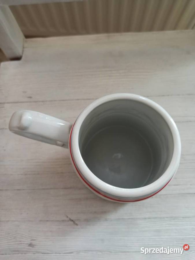 Huta Pokój 150 lat kufel okolicznościowy Porcelana i szkło śląskie Bielsko-Biała