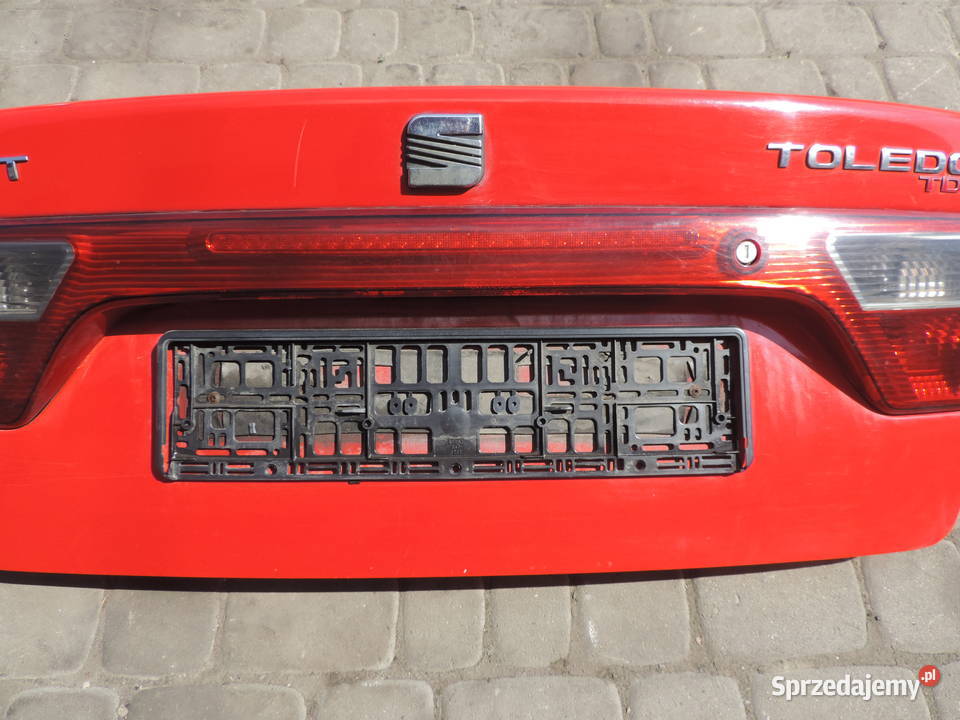 SEAT TOLEDO 2 KLAPA TYLNA BAGAŻNIKA LP3G Rok produkcji 2000 małopolskie Nowy Sącz
