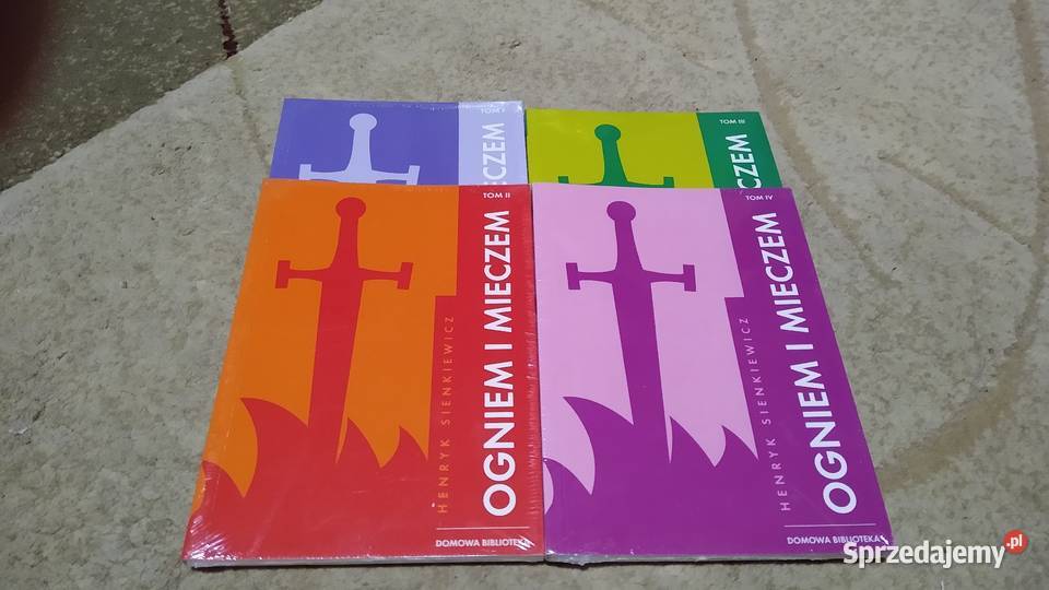 Ogniem i mieczem T 14 Henryk Sienkiewicz ISBN 9788360669549