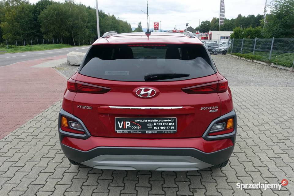 Hyundai Kona 16T 177 4X4 Automat Nawigacja ASR (kontrola trakcji) Buczkowice