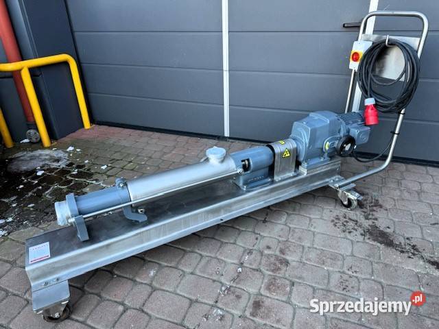 Pompa śrubowa ślimakowa spożywcza Netzsch NL40 Błonie