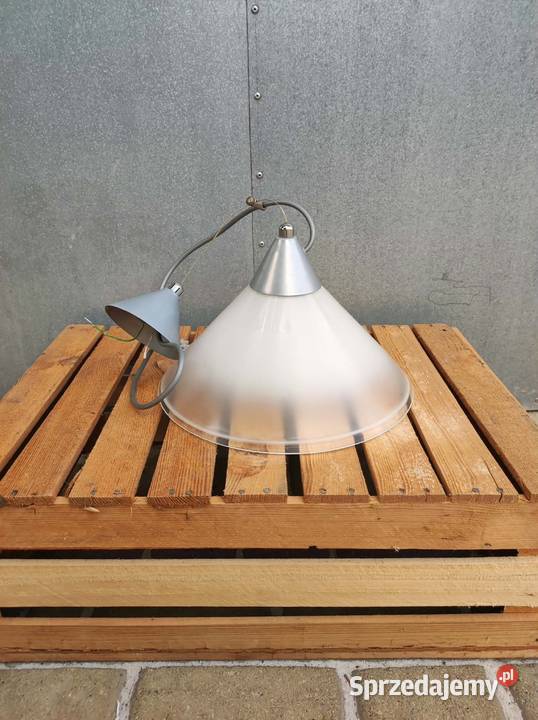 Lampa wisząca szklana bodek zkp zwis sufitowy Lampy łódzkie