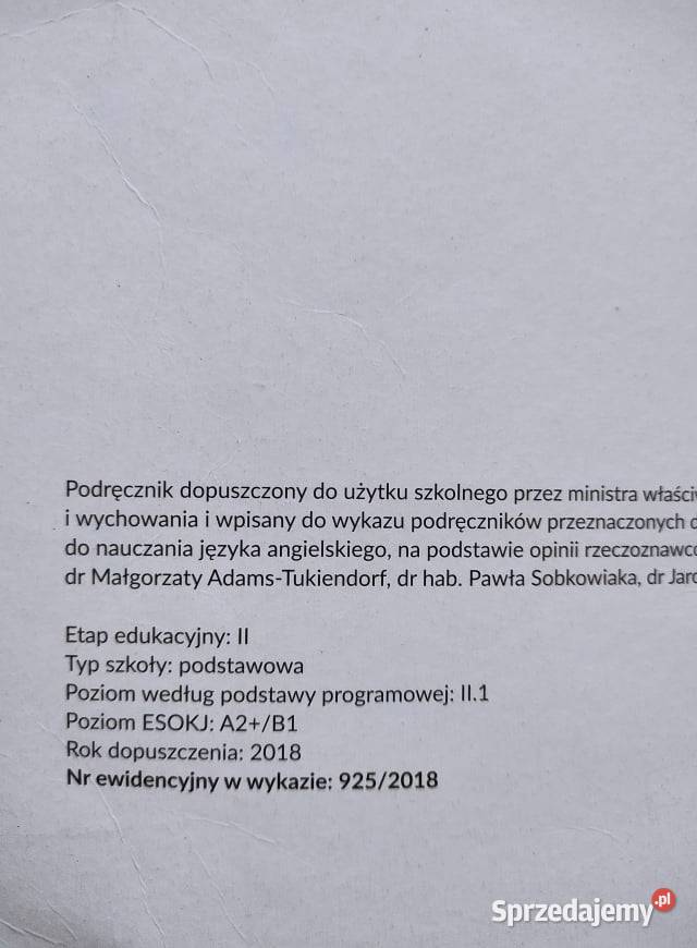 Repetytorium Ósmoklasisty Książka ucznia podkarpackie Przeworsk sprzedam