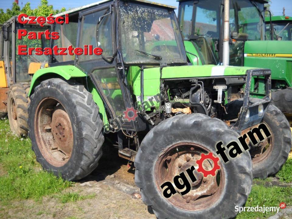 Deutz DX 390 części skrzynia biegów silnik wał Byków