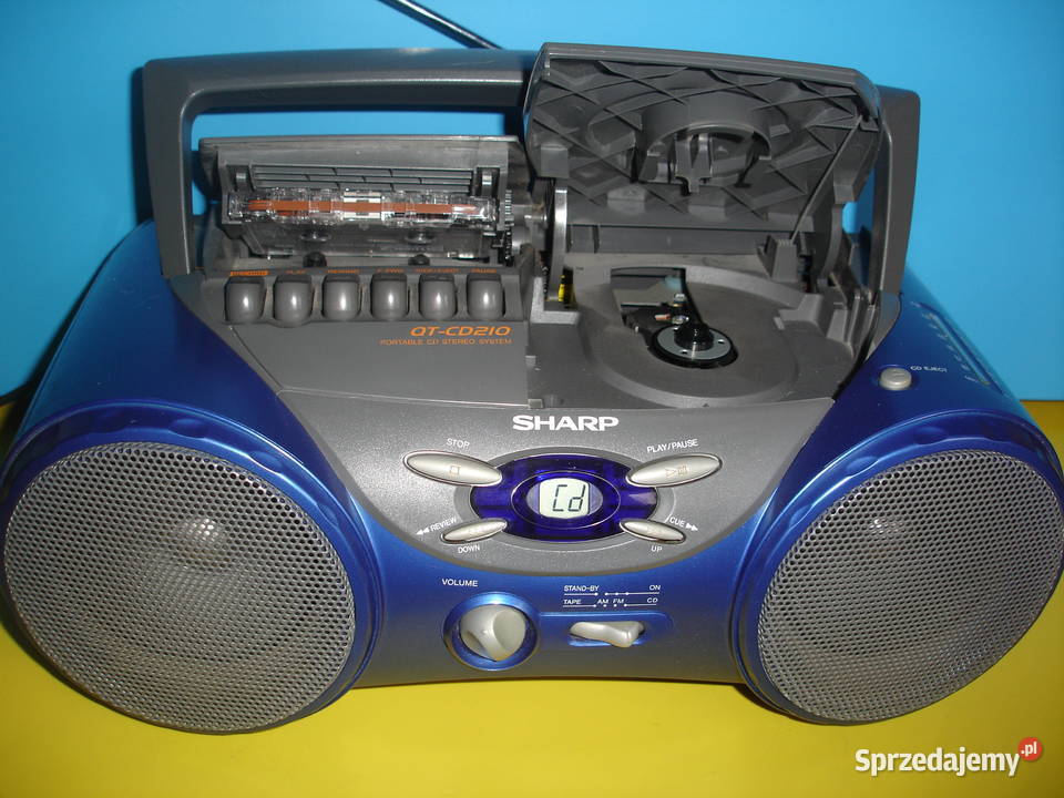 Radiomagnetofon SHARP QTCD210 lubuskie