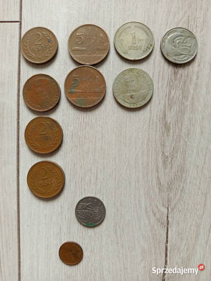 Komplet monet obiegowych Numizmatyka Gdańsk